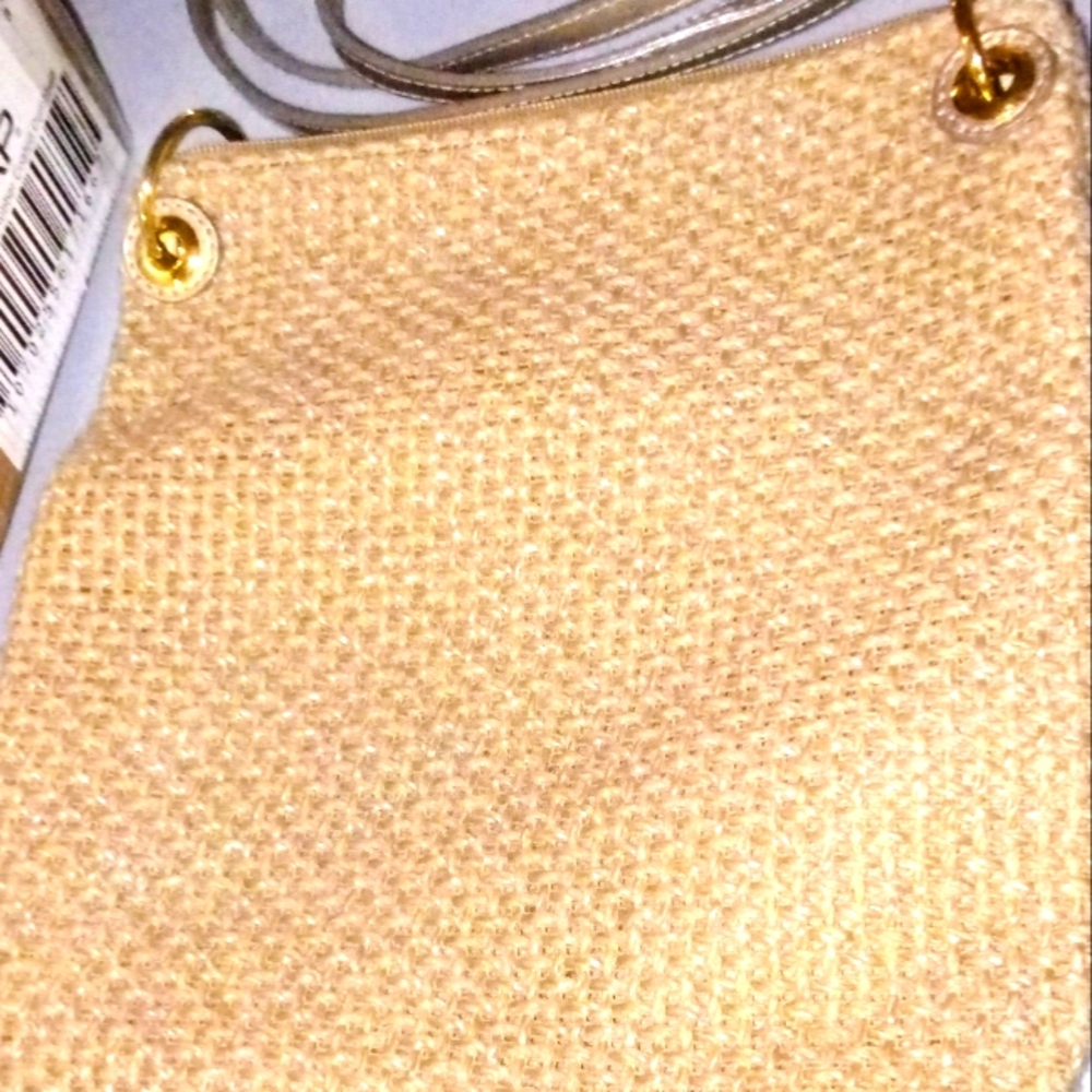 Vintage Cee Klein Tan Woven Women's Bag